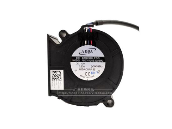 Picture of ADDA AB07612UB300BM2 Server-Blower Fan AB07612UB300BM2