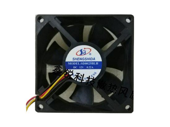 Picture of SHENGSHIDA SD8025BLH Server-Square Fan SD8025BLH