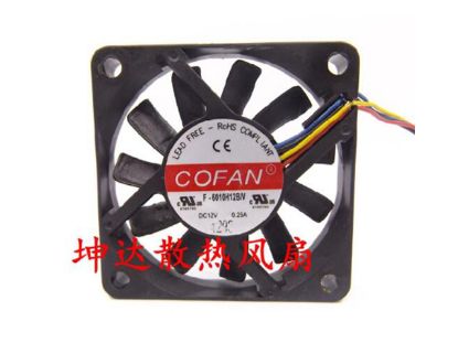 Picture of COFAN F-6010H12BVServer-Square Fan F-6010H12B