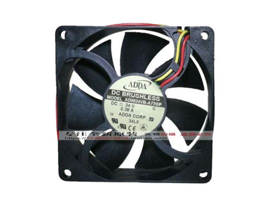 Picture of ADDA AD0824VB-A72GP Server-Square Fan AD0824VB-A72GP