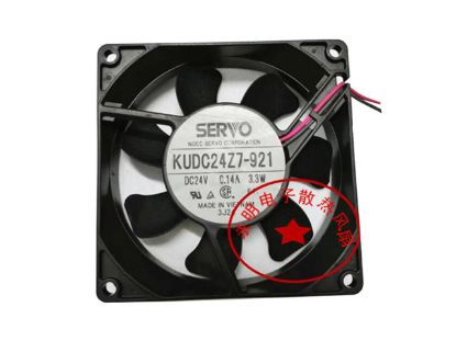 Picture of Japan Servo KUDC24Z7-921 Server-Square Fan KUDC24Z7-921