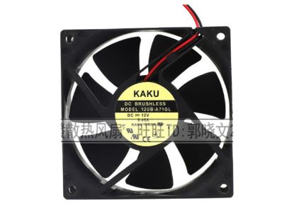 Picture of Kaku 12UB-A71GL Server-Square Fan 12UB-A71GL