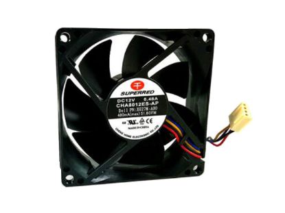 Picture of Superred CHA8012ES-AP Server-Square Fan CHA8012ES-AP