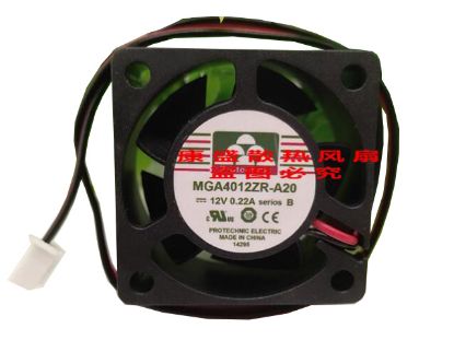 Picture of Panaflo / Matsushita MGA4012ZR-A20 Server-Square Fan MGA4012ZR-A20, B