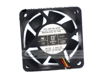 Picture of DWPH EFC-06E12D-AF09 Server-Square Fan EFC-06E12D-AF09