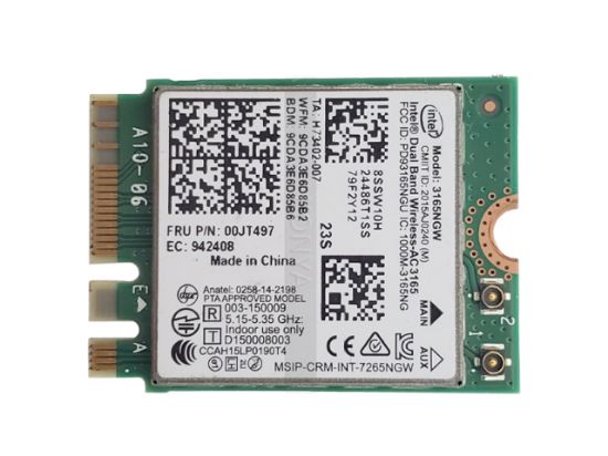 Picture of Lenovo ThinkPad E460 Laptop Board & Speaker 00JT497, 3165NGW