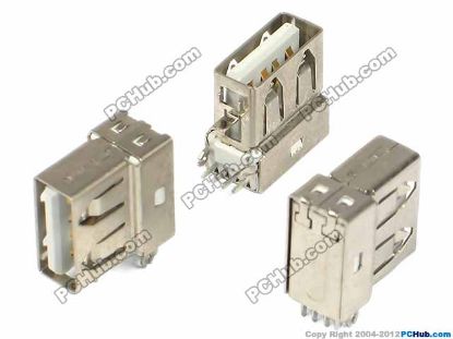Picture of UPH Jack & Plug Jack- USB  Vertical USB Jack, 14x7.5x13.5mm