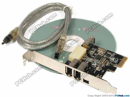 Picture of UPH Desktop Desktop - Internal Card VIA, 3 1394a ports, 1 Mini 1394a ports