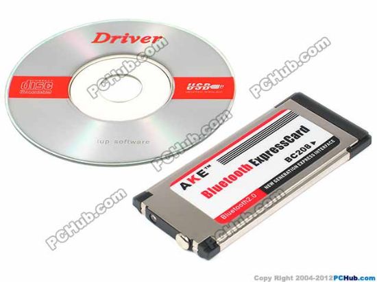 Picture of UPH Laptop Card - Express 34 / 54mm BC208, Bluetooth2.0