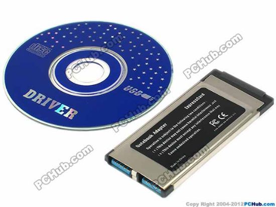 Picture of UPH Laptop Card - Express 34 / 54mm BC628, Two USB3.0 Ports