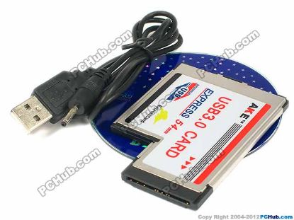 Picture of UPH Laptop Card - Express 34 / 54mm Express 54mm, AKE Chip, USB3.0