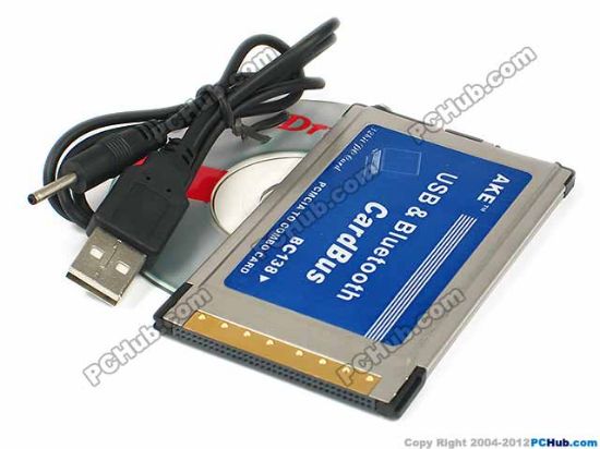 Picture of PCH Laptop Card - Wireless Lan BC138, USB & Bluetooth