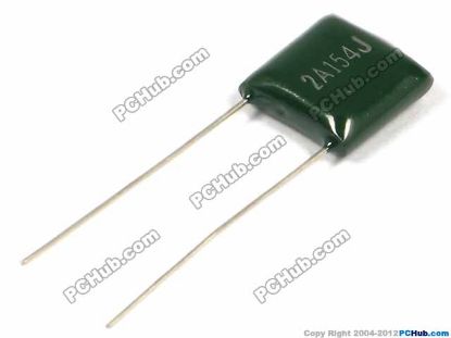 Picture of PCH Capacitor Film- Polyester CL11 2A154J