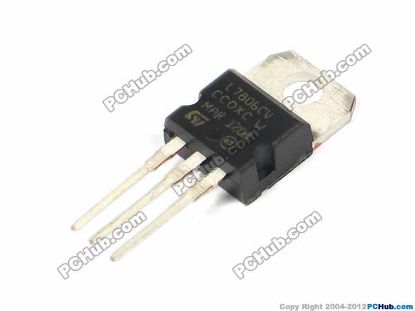 Picture of St Micro Electronics TO-220 Regulators- Negative Voltage L7806CV