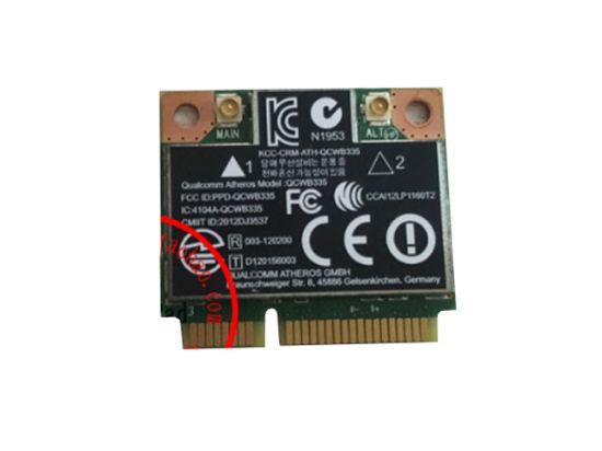 Picture of HP Envy m6-n Series Laptop Board & Speaker 733476-001, 733268-001, AR9565, WCBN612AH-H2