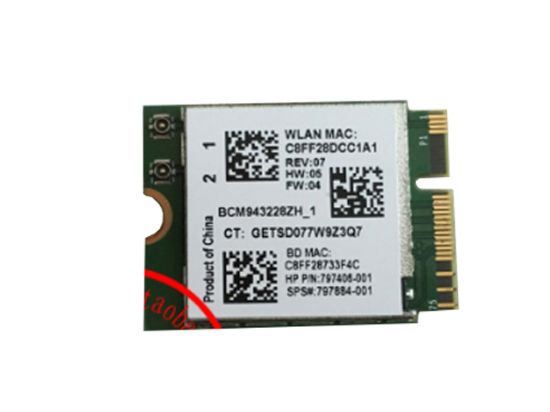 Picture of HP ProBook 640 G2 Laptop Board & Speaker 797884-001, 797406-001, BCM943228ZH