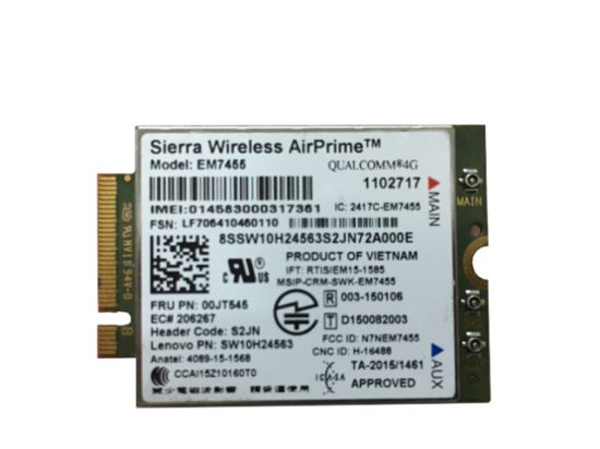 Picture of Lenovo ThinkPad L460 Laptop Board & Speaker 00JT542, 00JT545, EM7455